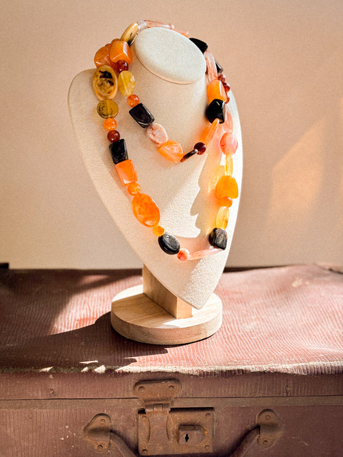 COLLAR MIX NARANJO