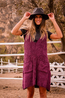 Vestido Vintage Guinda