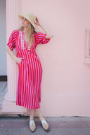 Vestido Mediterraneo Fuccia