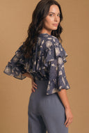 Blusa Caribe Azul