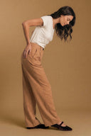 Pantalón Pinza Camel