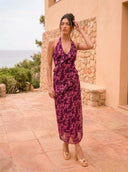 Vestido Inés Morado