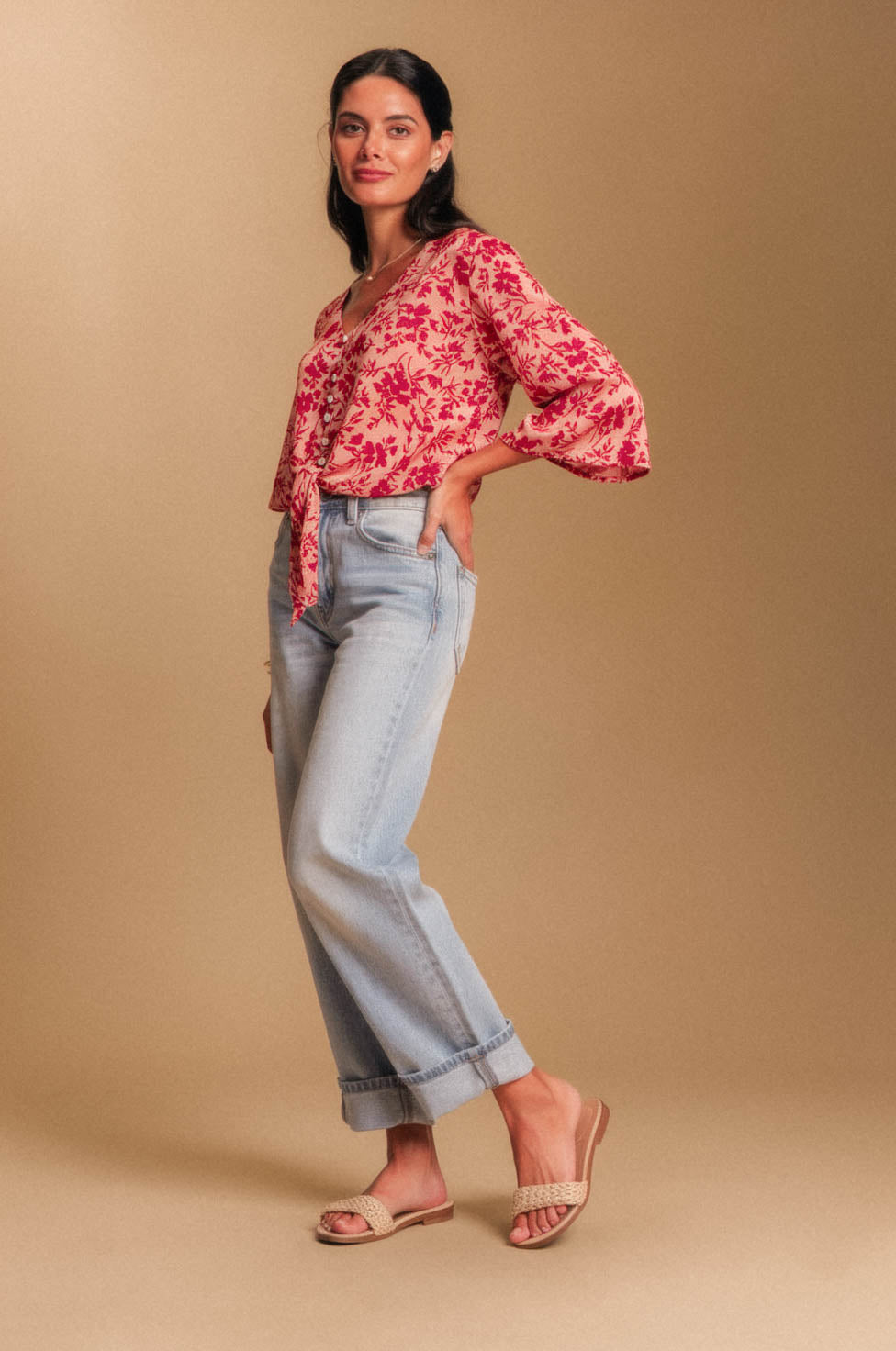 Blusa Asunción Magenta