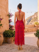 Vestido Inés Fucsia