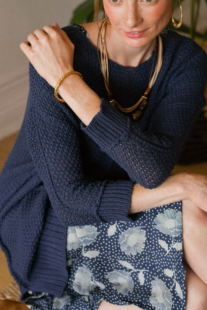 Tejido Cataluña Azul