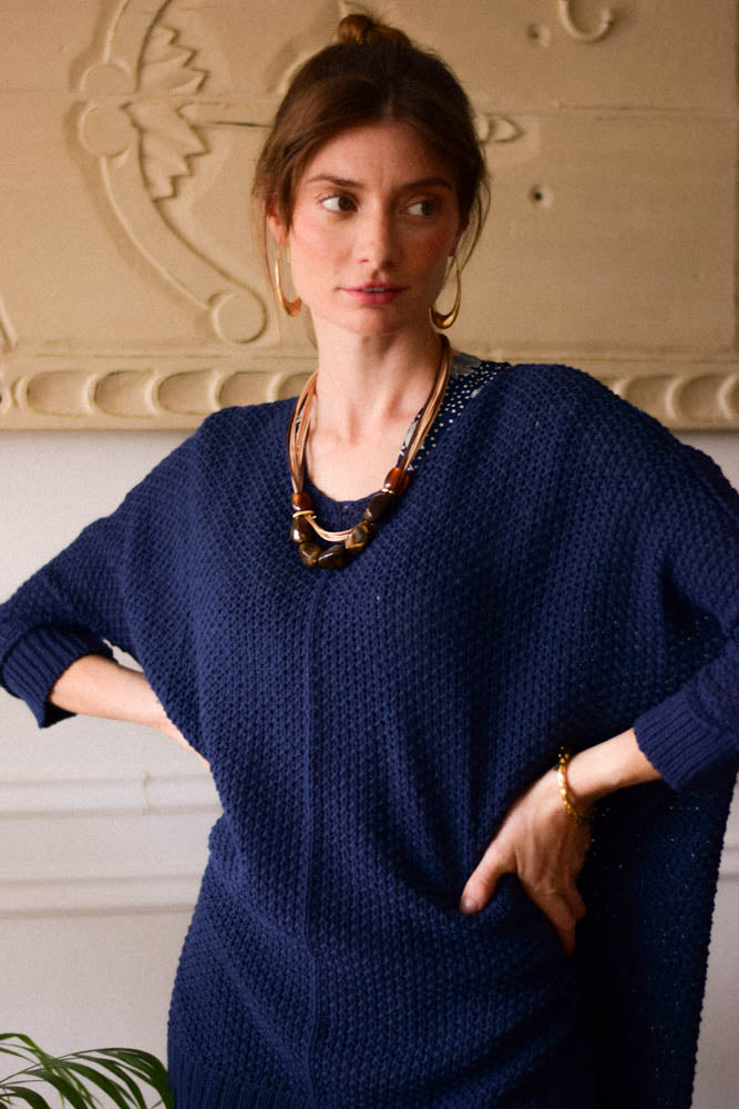 Tejido Cataluña Azul