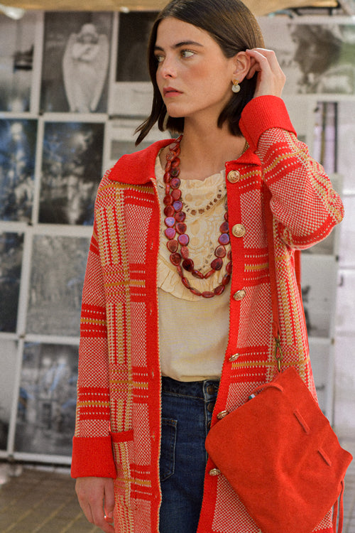 Tejido England Rojo