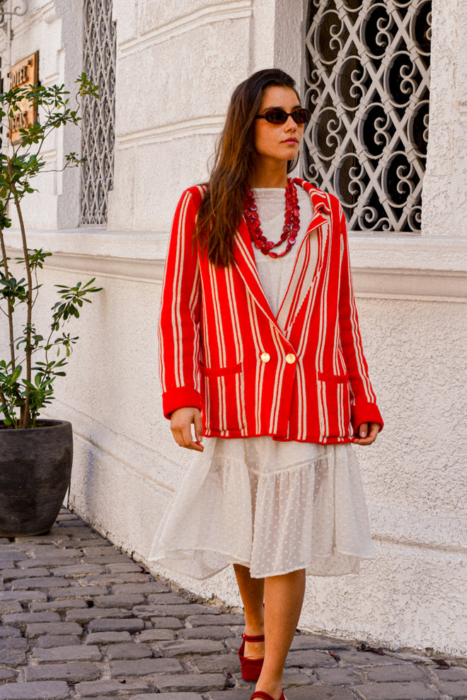 Tejido Georgina Rojo