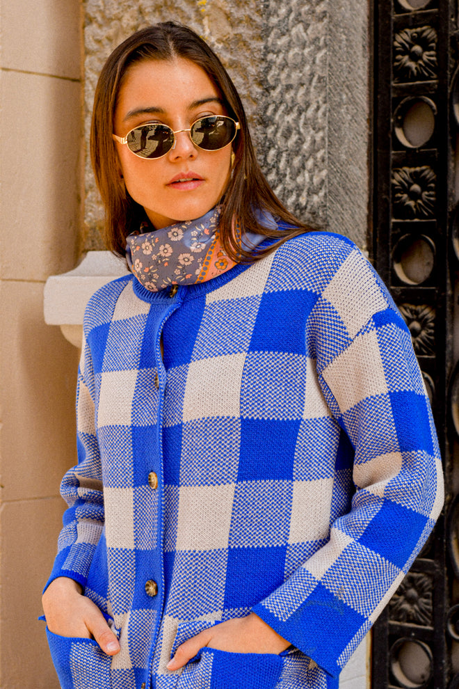 Tejido Ivy Azul