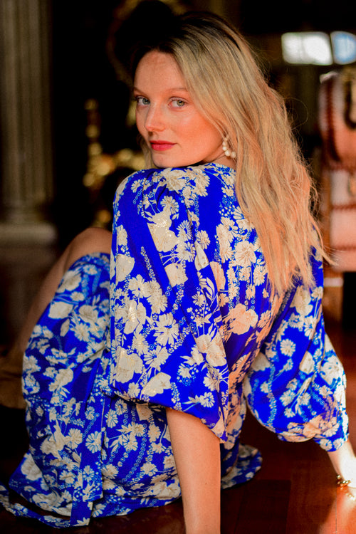 Vestido Adriático Azul
