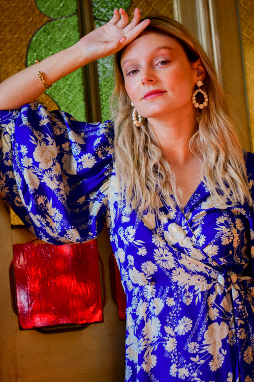 Vestido Adriático Azul