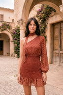 Vestido Oporto Terracota