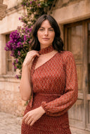 Vestido Oporto Terracota