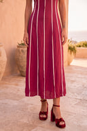 Vestido Martina Burdeo