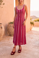 Vestido Martina Burdeo