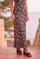 Vestido Valentina Print Negro