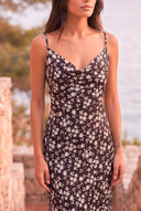 Vestido Valentina Print Negro