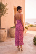 Vestido Valentina Print Magenta