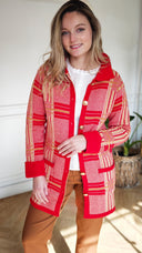 Tejido England Rojo