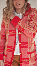 Tejido England Rojo