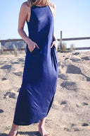 Vestido Galia Azul