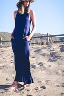Vestido Galia Azul