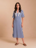 Vestido Mediterraneo Azul