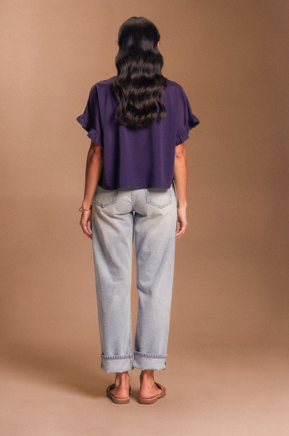 Polera Vera Azul Marino