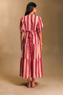 Vestido Fer Burdeo