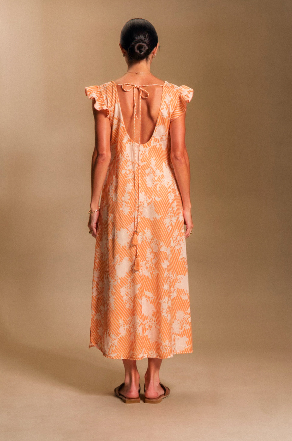 Vestido Clementa Naranja