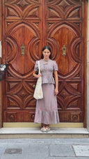 Falda Sevilla Celeste