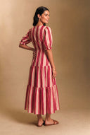 Vestido Fer Burdeo