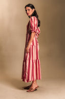 Vestido Fer Burdeo