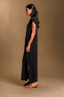 Vestido Largo Básico Negro