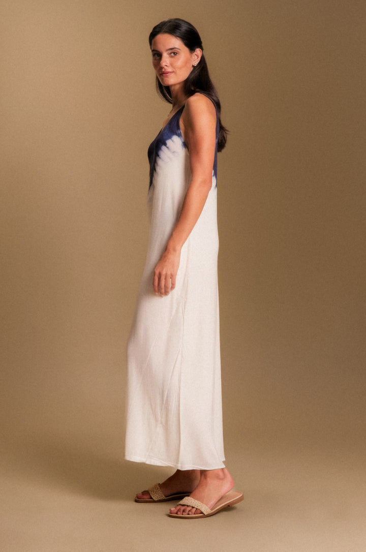 Vestido Galia Tie Dye Azul