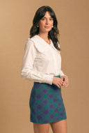 Falda Billard Negro Verde