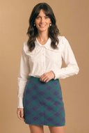 Falda Billard Negro Verde