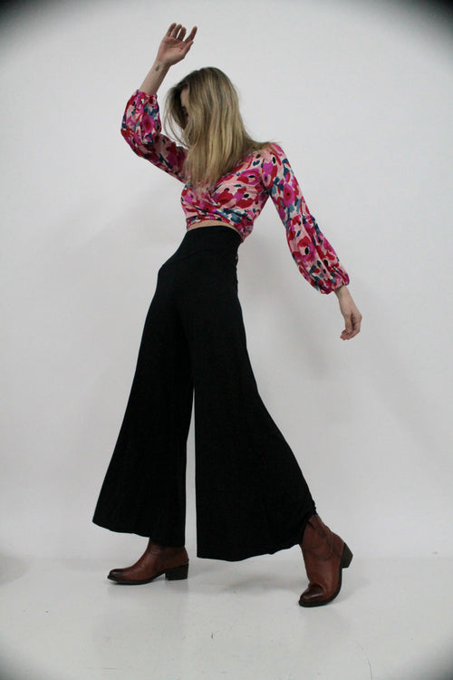 Pantalón Palazzo Negro