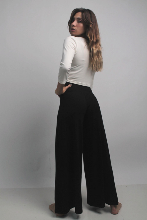 Pantalón Palazzo Negro