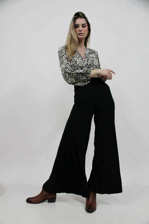 Pantalón Palazzo Negro